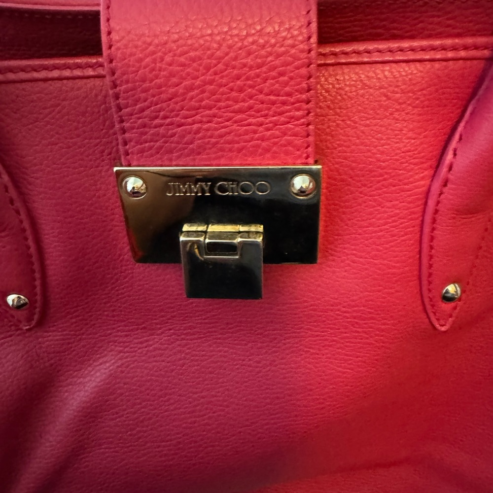 Jimmy Choo Leather Satchel